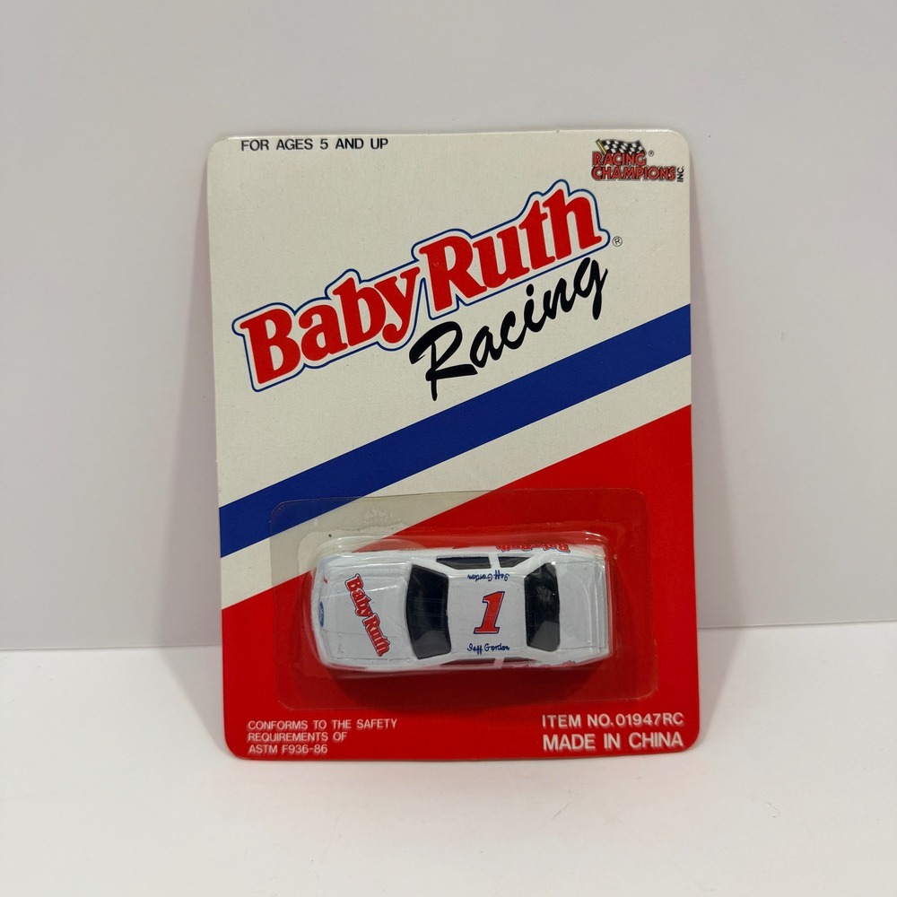 Racing Champions Diecast Car Unisex OS White New Jeff Gordon #1 Baby Ruth 01947R